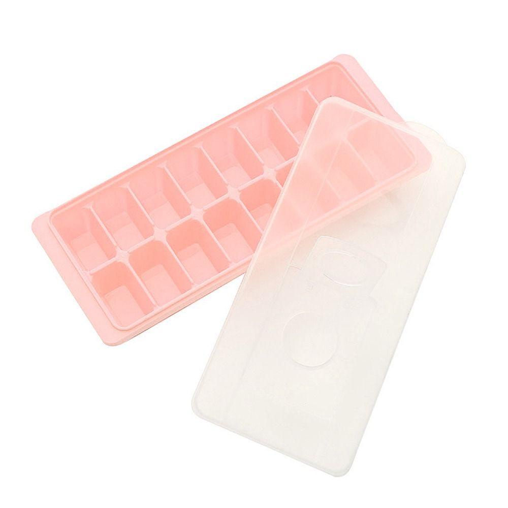 Solighter Ice Lattice 16kisi Dapur DIY Ice Cube Tray Kotak Es Batu