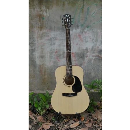 Gitar Akustik Cort Ad 810 CUSTOM STANG UTUH Senar D'Addario