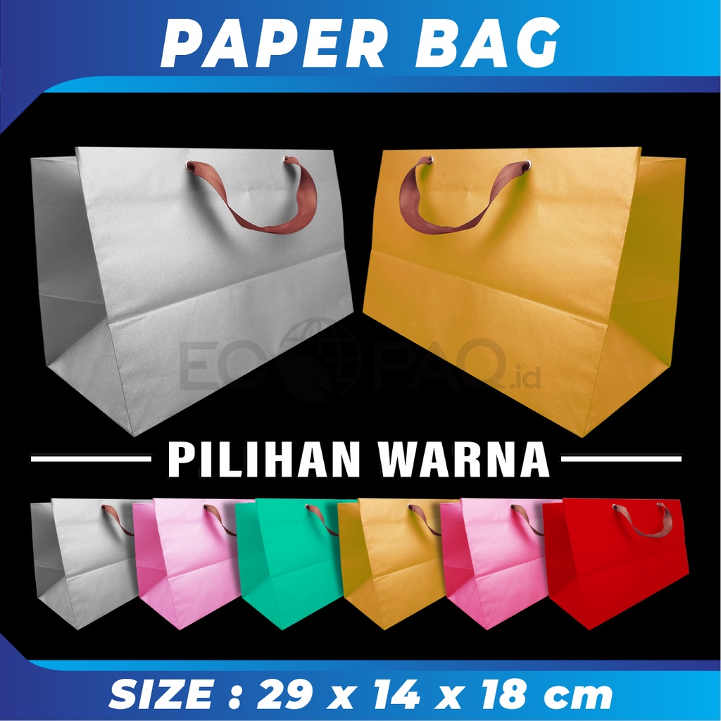 

Paper Bag Polos - Paper Bag Roll Cake (M) - 29x14x18 cm (12 pcs)