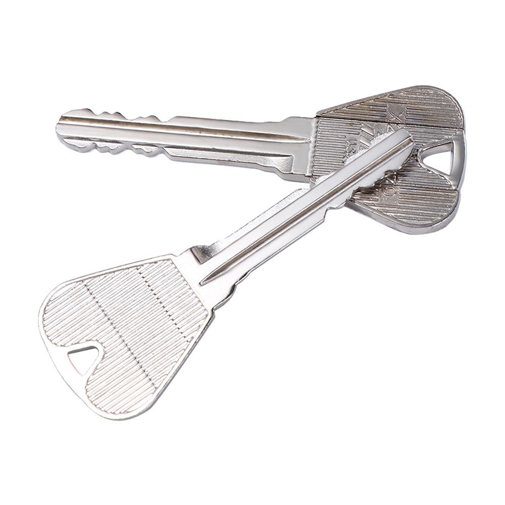 Needway  Magic Lipat Kunci Penembus Magic Mainan Lucu Magican Hadiah Alat Peraga Sulap Magic Key