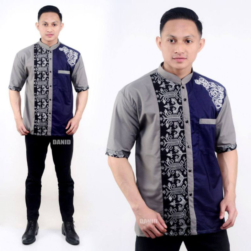 men's batik shirts // ATASAN BATIK PRIA modern