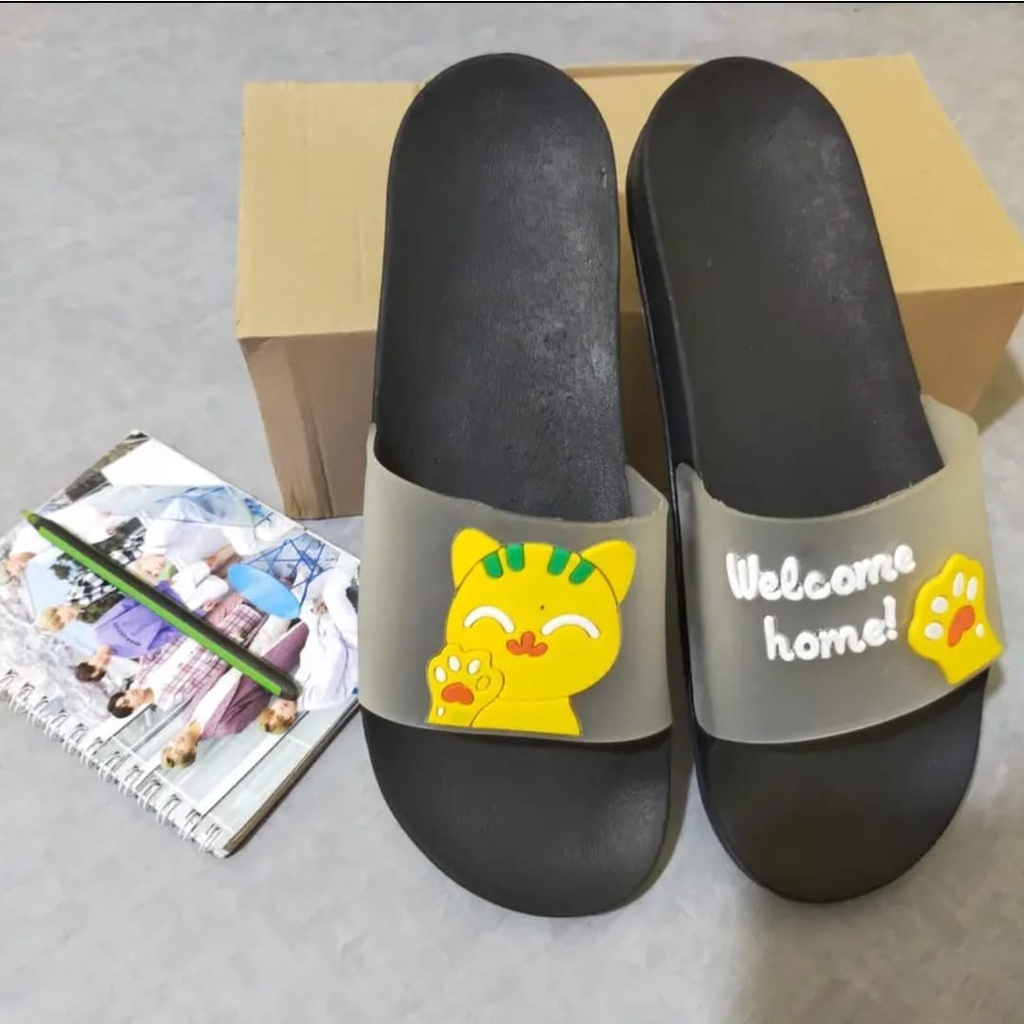 Sandal Wanita Sandal Jelly Karanter Lucu Dewasa Dan Anak Termurah