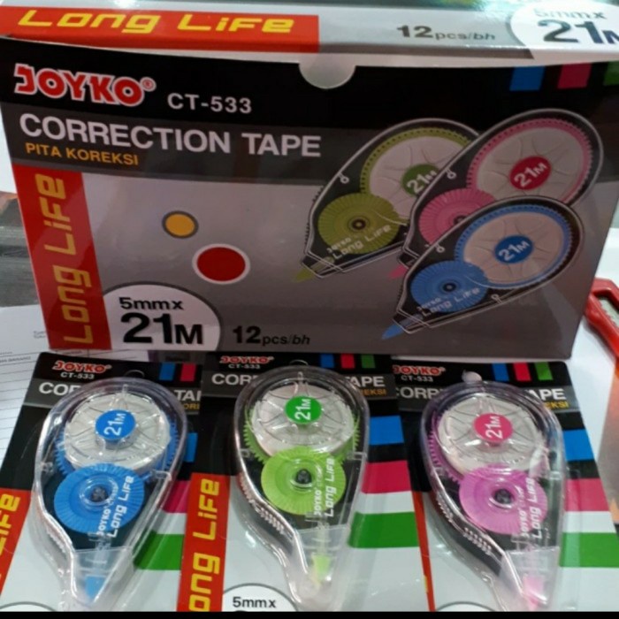 

Tip Ex Joyko Ct-533 21M