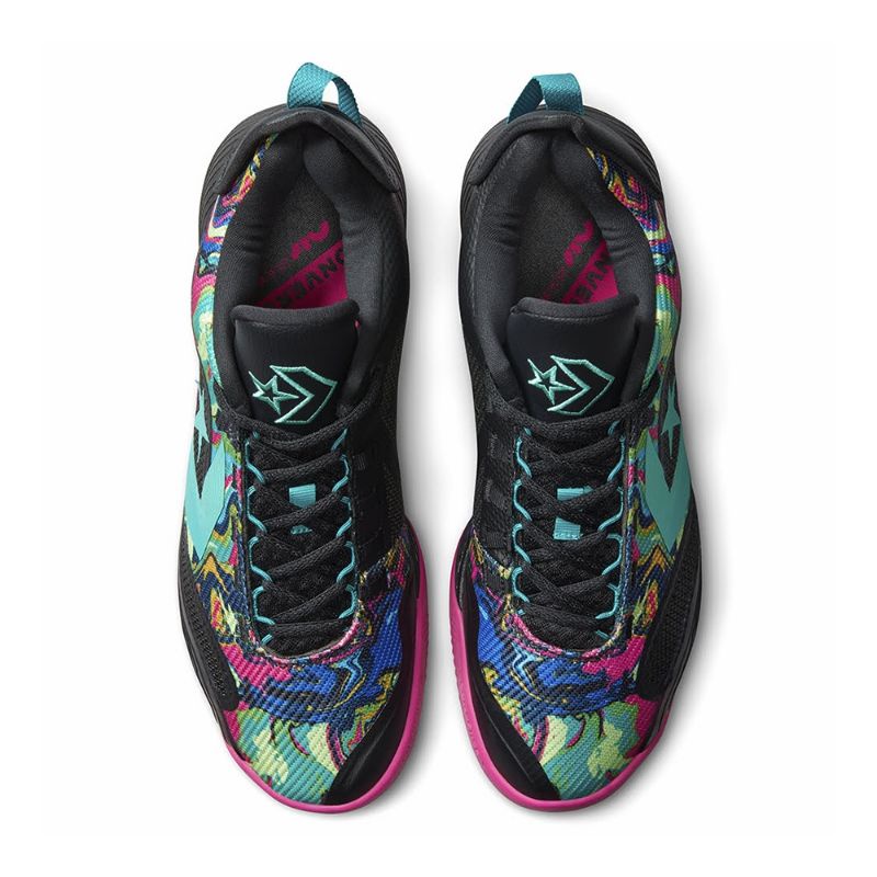 HOT DEALS Sepatu Basket Converse ALL STAR BB Shift Black Pink Teal