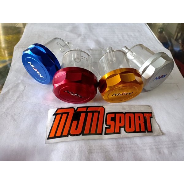 tabung Minyak rem Nissin. Botol minyak rem Nissin