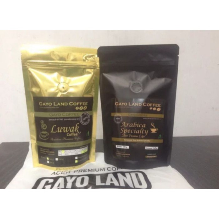 

Bubuk kopi LUWAK LIAR GAYO dan ARABIKA SPECIALTY GAYO ASLI