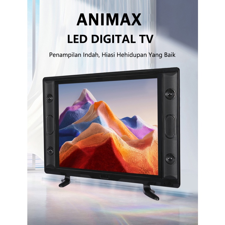 ANIMAX TV LED 24/25 inch analog tv Garansi 1 tahun Jaminan Kualitas Merek (Waktu Terbatas)Diskon 20 %