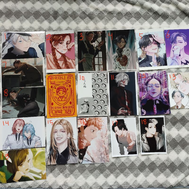 [READY STOCK] PBOX ARTPRINT RAN NOBARA YUUJI JJK TOKREV