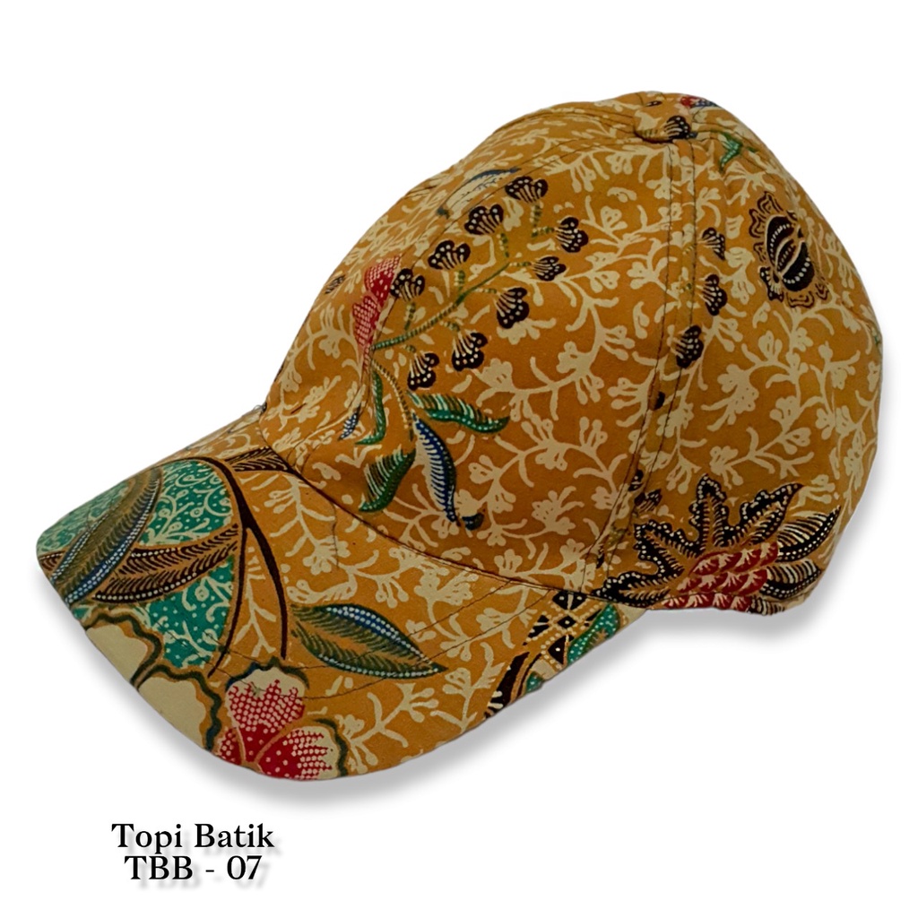 Topi Batik Baseball Handmade Batik Cap TBB_07 / Topi Batik Kain Baseball Jogja