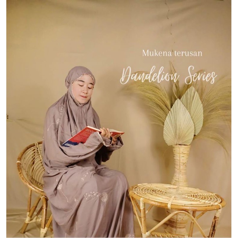 Mukena Dandelion Rayon Lajuran