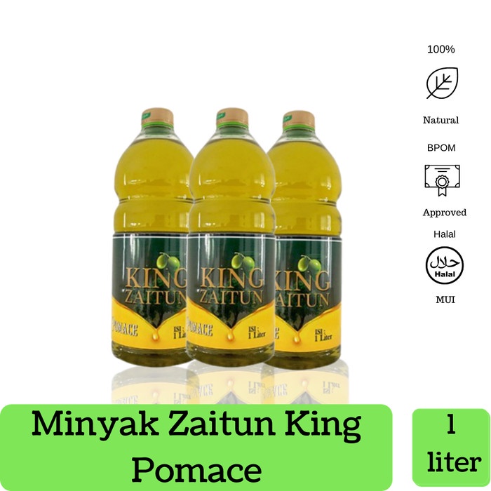 

Minyak zaitun untuk masak olive oil 1 liter Zaitun Pomace