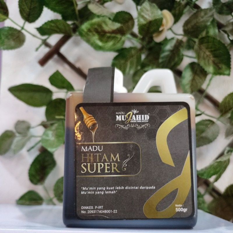 

Madu Mujahid Hitam Super 500gr