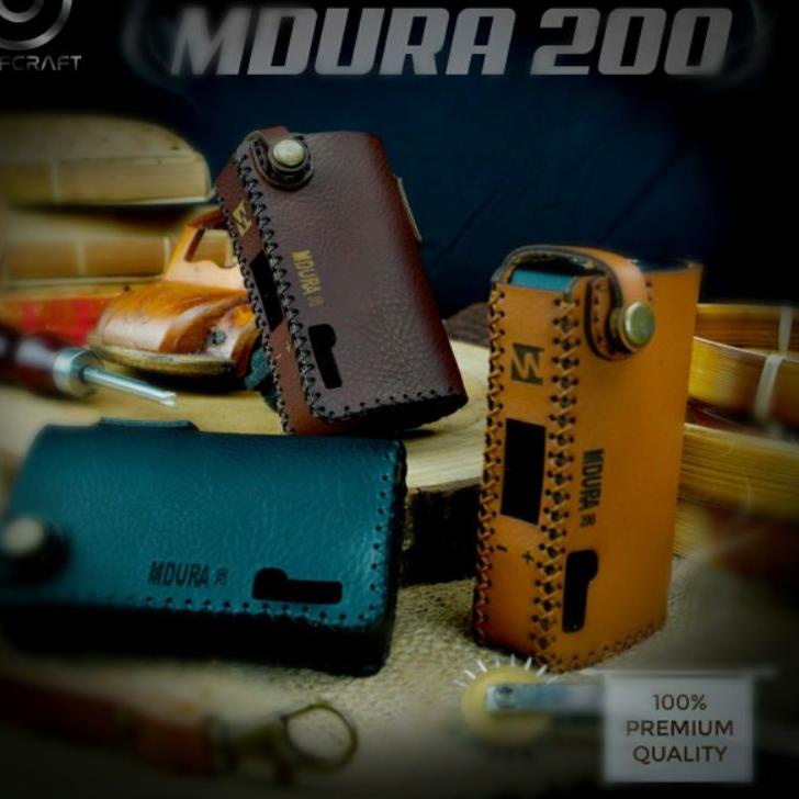 

빠 Premium Sleeve Case Mdura 200w Free Tali Lanyard / Case Holder Mdura 200 Leather Sleeve Limited