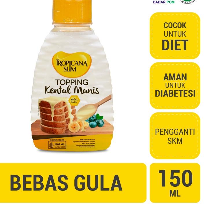 

Promo | FG2 | Tropicana Slim Topping Kental Manis 150ml - Bebas Gula