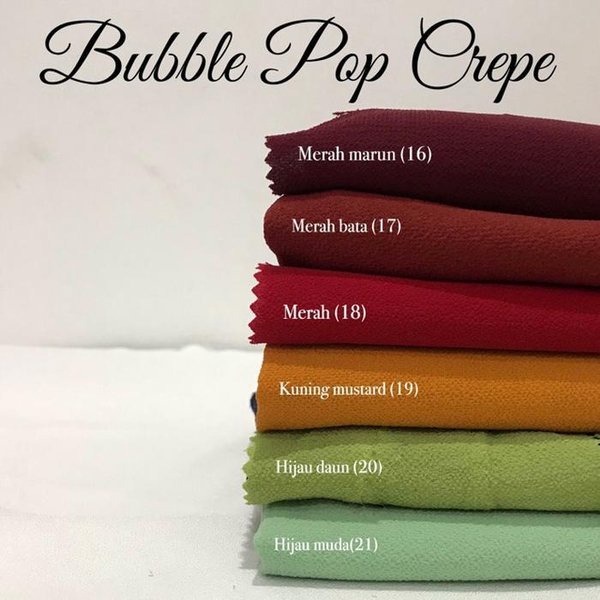 Pashmina polos bubble pop murah tebel adem / jilbab tebal ga nerawang nyaman dipakai / Pashmina Polos Kulit Jeruk