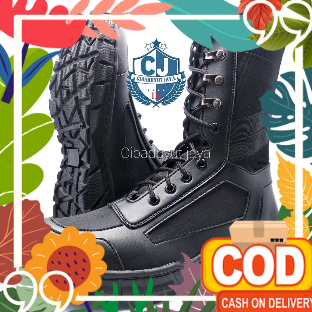 Sekolah Kuliah Kerja santai polos / SEPATU PDL TNI POLRI SATPAM POLPP MEREK BUKAN BOA PARABELLUM TAN