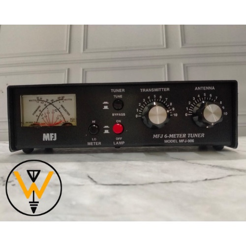 MFJ 906 100W 6M SWR TUNER || MFJ TUNER MAGIC BAND 906 SWR/WATTMETER