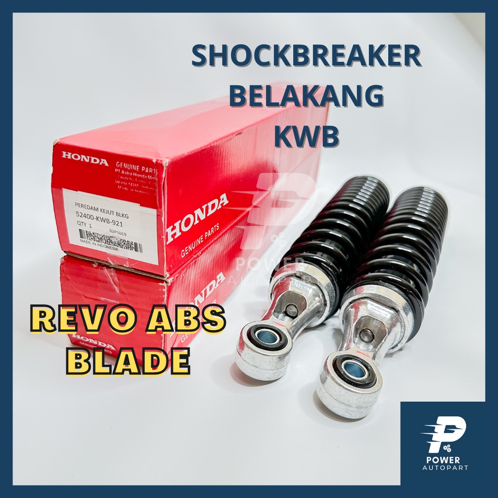SHOCKBREAKER SHOCK BELAKANG HONDA REVO ABS, BLADE KUALITAS ORIGINAL - KWB / KKW
