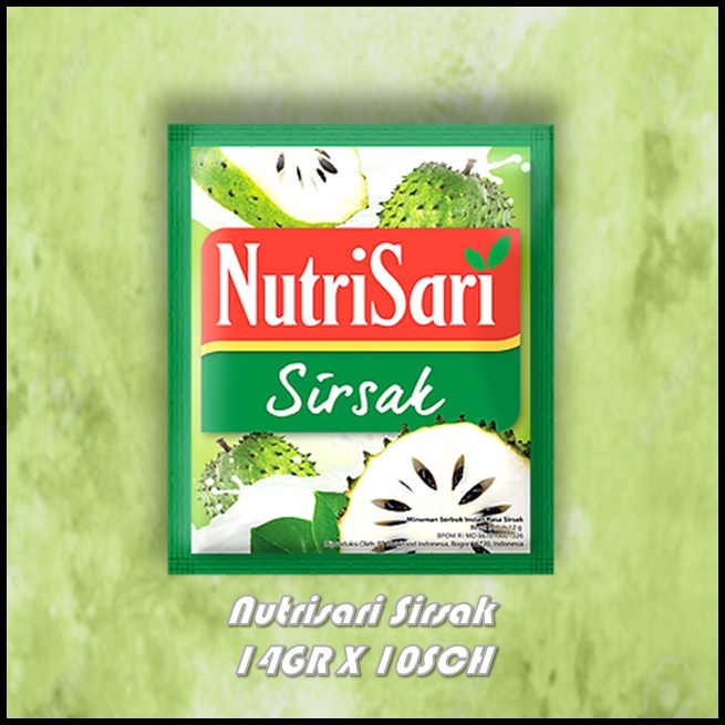 

Nutrisari Sirsak 14GR X 10SCH