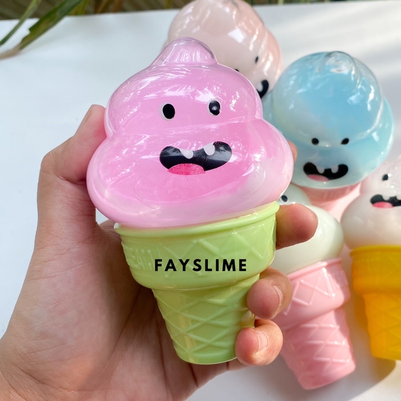 Ice cream slime | slime import murah