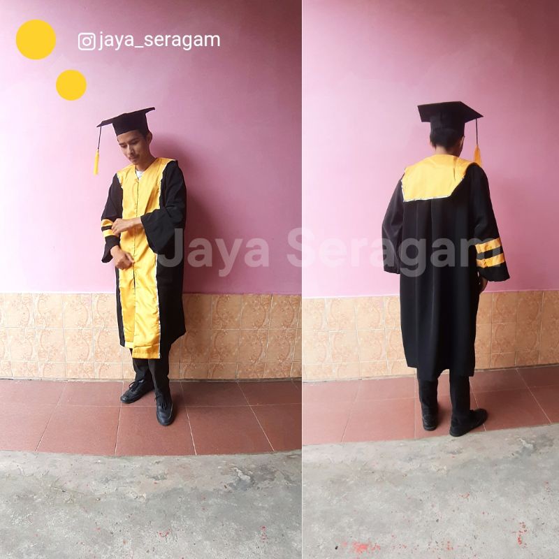 Toga Wisuda S2 Magister Ekonomi Universitas Jambi