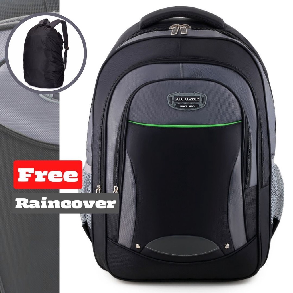 PTS - RANSEL POLO CLASSIC - POLO USA - RANSEL LAPTOP PRIA - MEN'S BACKPACK - RANSEL BACKPACK IMPORT
