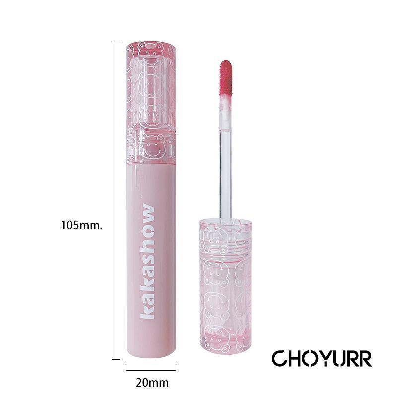 【COD】Kakashow Lipstick Pink Bear Jelly / Lip Gloss Korea / Lip Gloss Mirror Water / Lipstick Korean/ Lip Tint / Watery Lipstick-CH