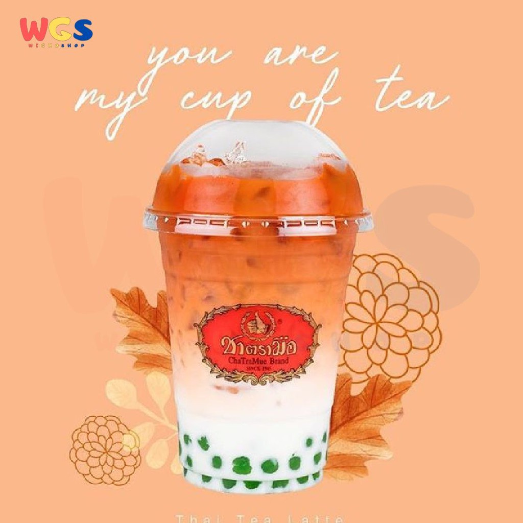 Chatramue Thai Black Tea 100% Original 400 gr - Thai tea Chatramue Asli