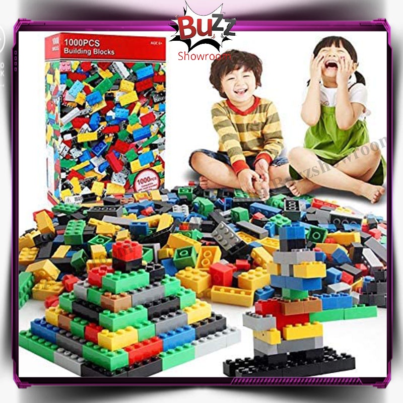 Building Blocks 1000pcs Mainan Bricks Block Blok Classic Brick