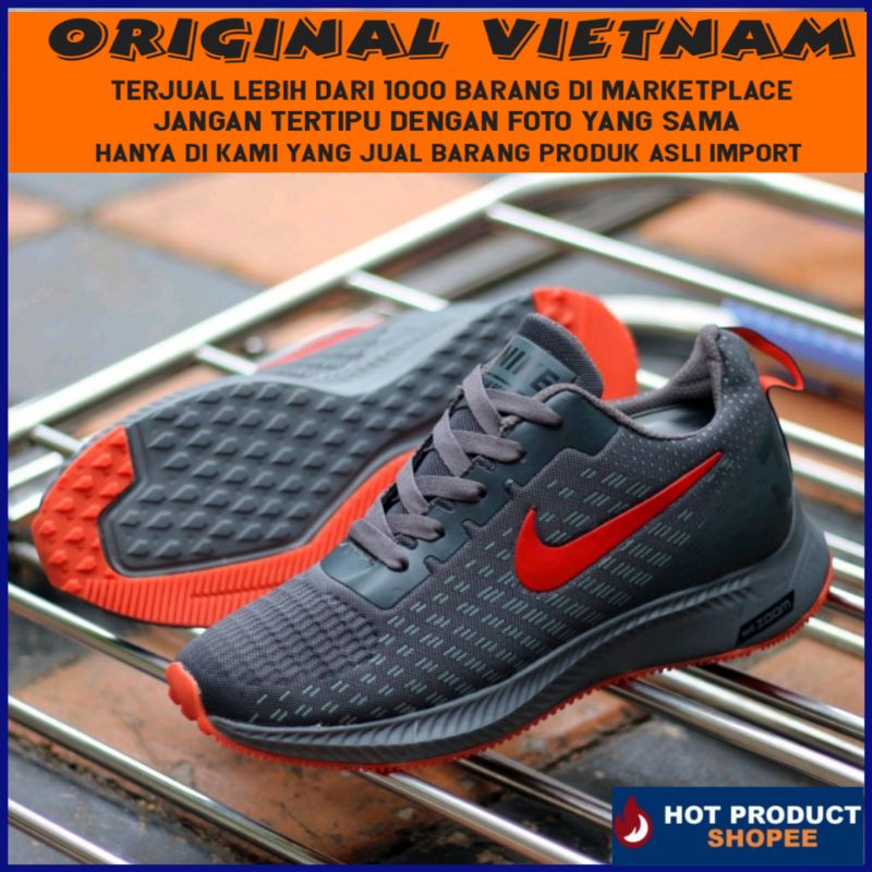 (COD) 100% PREMIUM SNEAKERS SEPATU OLAHRAGA PRIA SNEAKER PEGASUS TURBO LARI SPORT Men