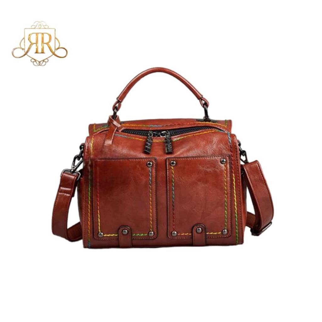 NEW ARRIVAL- Tas SelempanKulit Cfunya RR best seller,Tas Pesta kulit saku depan new fashion  SLINGBAH WANITA PREMIUM KULIT