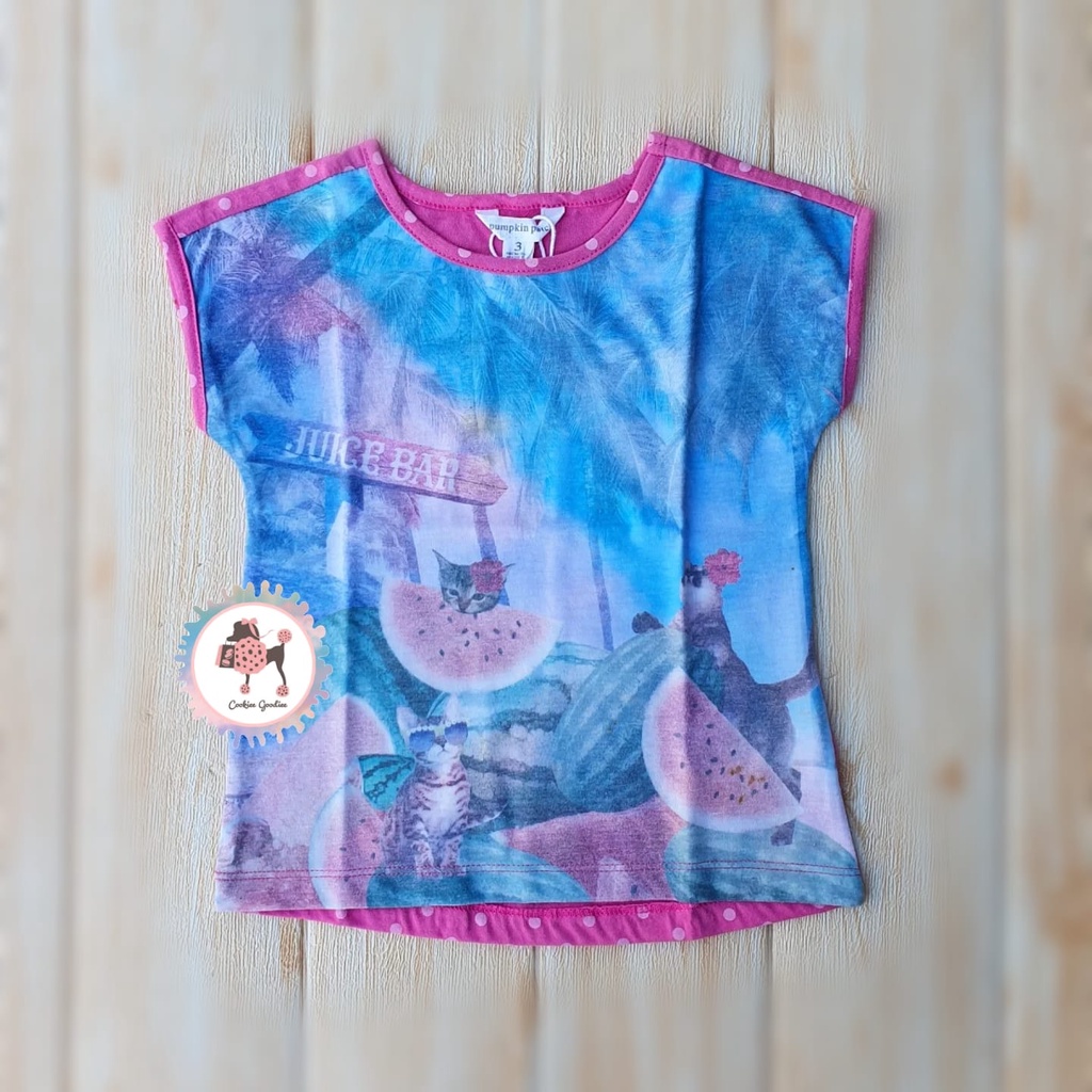 Pumpkin Patch Juice Bar T Shirt Size 3T