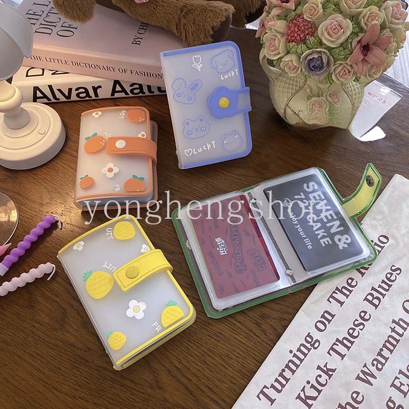 Dompet Kartu Nama / Kredit / Foto 20 Slot Motif Kartun Untuk Wanita