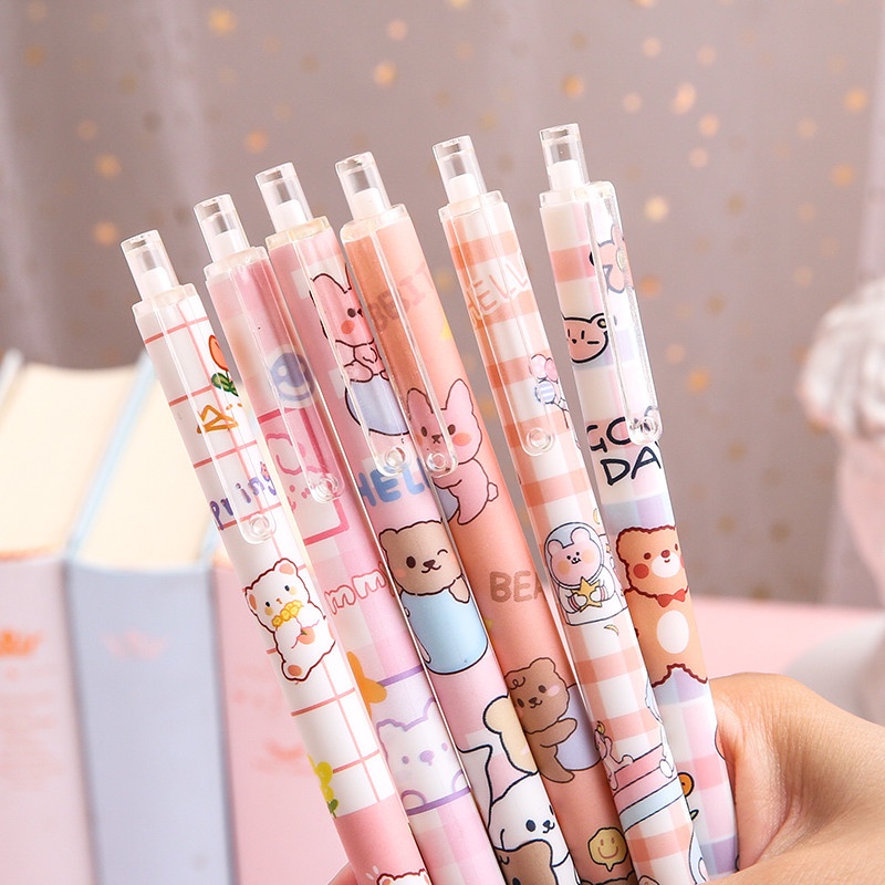 

CUTIES ACCESSORIES - PULPEN GEL MOTIF CARTOON PULPEN PELAJAR DAN KANTOR PENA LUCU MOTIF BONEKA LUCU