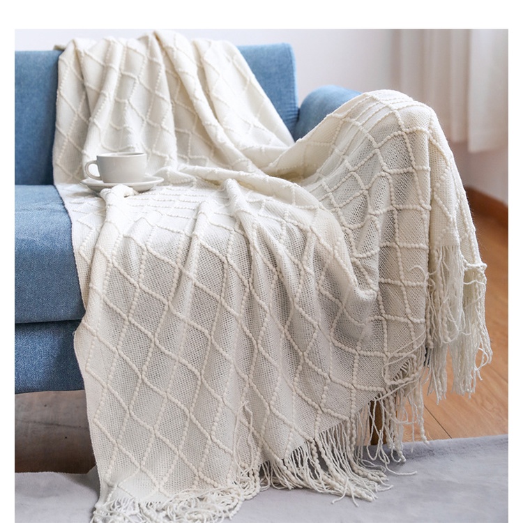 Selimut Estetik / Aesthetic Throw Blanket / Blanket Throw Estetik / Selimut Nordic Estetik / Selimut