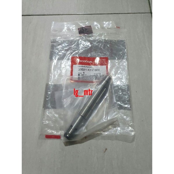 COUNTERSHAFT AS GIR GEAR DEPAN SUPRA X 125 HELM IN BLADE 125 FI NEW SUPRA X 125 FI 23221-KYZ-900