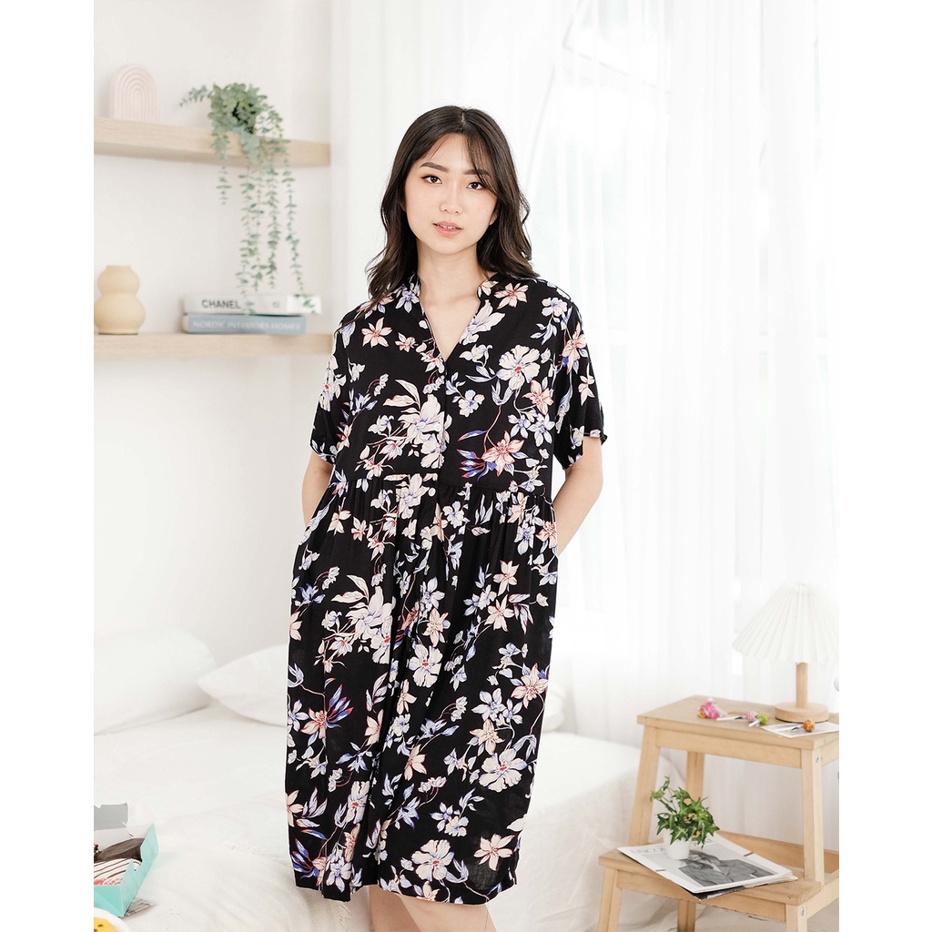 Cielyn - Latia Rayon Premium Piyama Wanita Dewasa Set