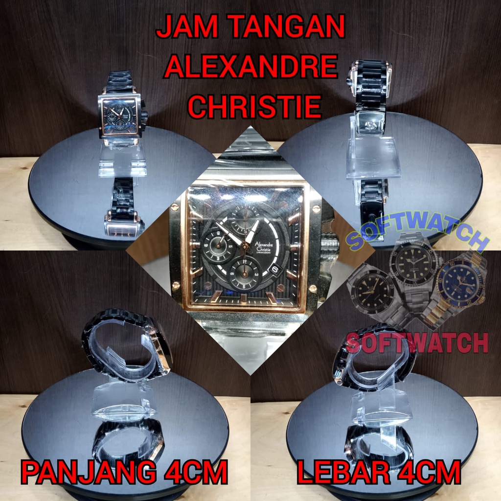 JAM TANGAN ARLOJI ALEXANDRE CHRISTIE ASLI 100% ORIGINAL PRIA