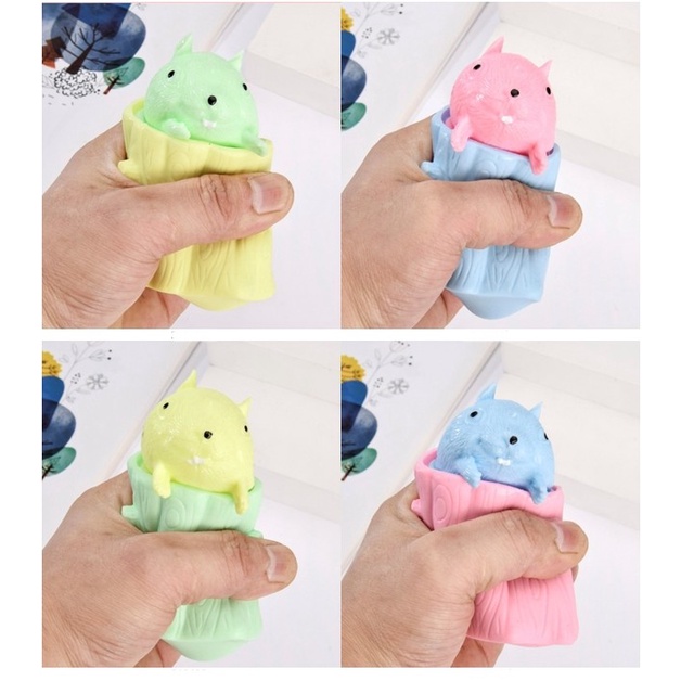 PROMO - Mainan Squishy TUPAI Karet Silikon Penghilang Stress Lucu Pop Up Murah /mainan squishy /squishy pop up /squishy murah