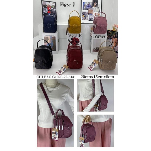 Tas Selempang Chibao G1020-22 Bahan Kanvas. Tas Selempang wanita Tas Wanita Tas Chibao Tas Chibao Import Tas Chibao BEST SELLER TERBARU BISA BAYAR DITEMPAT.!!!!