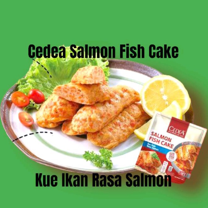 

Cedea Salmon Fish Cake / Kue ikan Rasa Salmon 480gr