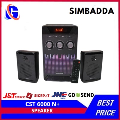 Speaker Simbadda CST 6000N+ / Bluetooth / With remote / Black