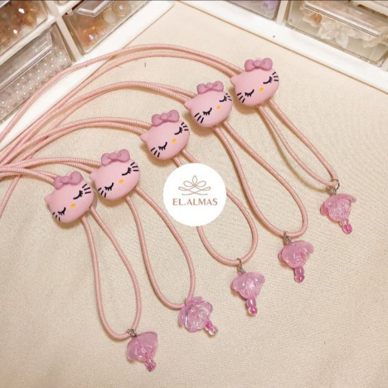 Konektor Masker hello kitty konektor anak