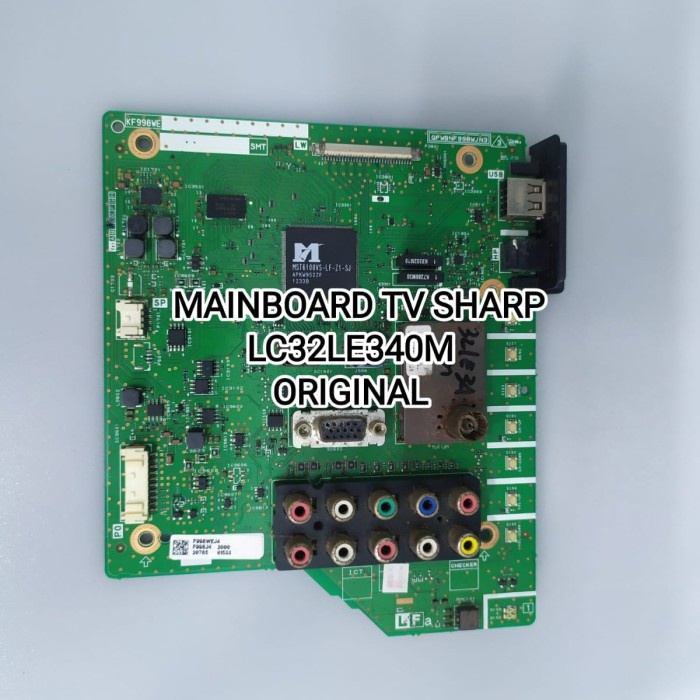 SHARP LC32LE340M MAINBOARD TELEVISI