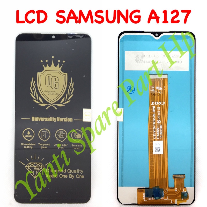 Lcd Touchscreen Samsung A12S A12 Nacho A127 Original Terlaris New