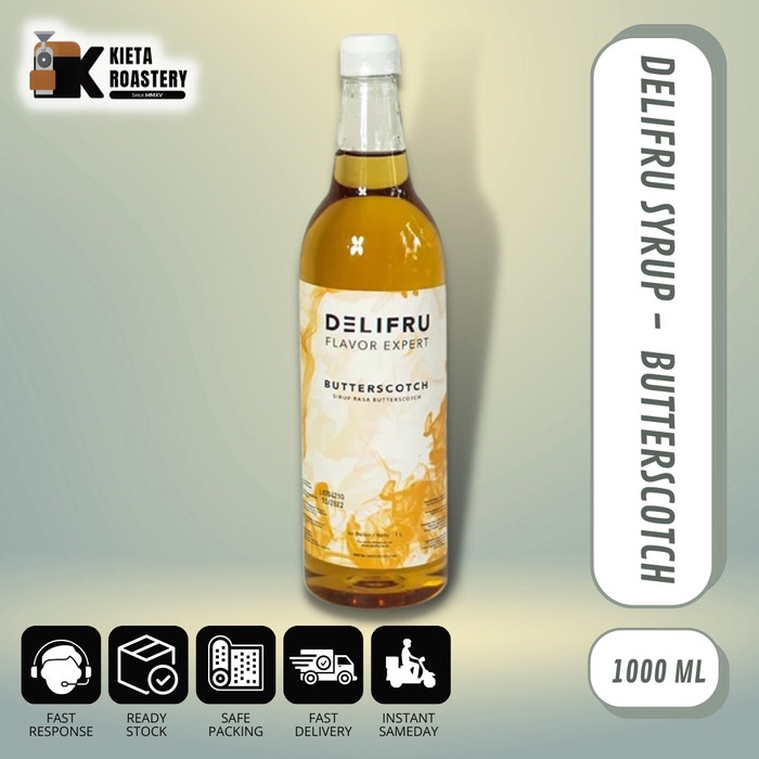 

SYRUP DELIFRU BUTTERSCOTCH 1000ML