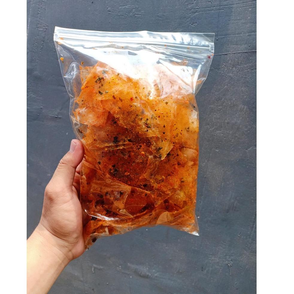 

Kirim Langsung ★★★ KERIPIK KACA 500 GRAM PEDAS DAUN JERUK ☯