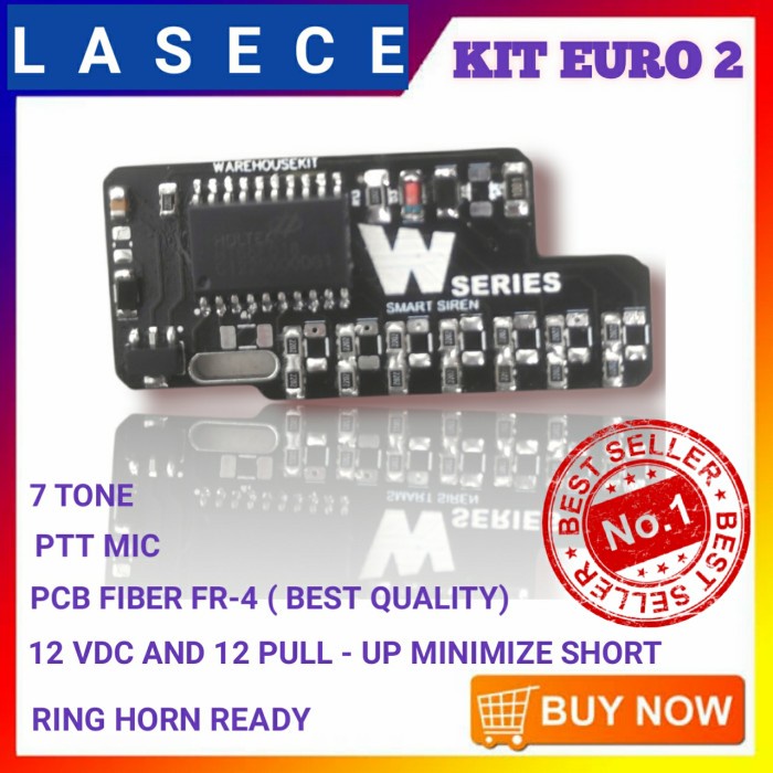 Kit sirine whelen euro 2 kit komponen sirine
