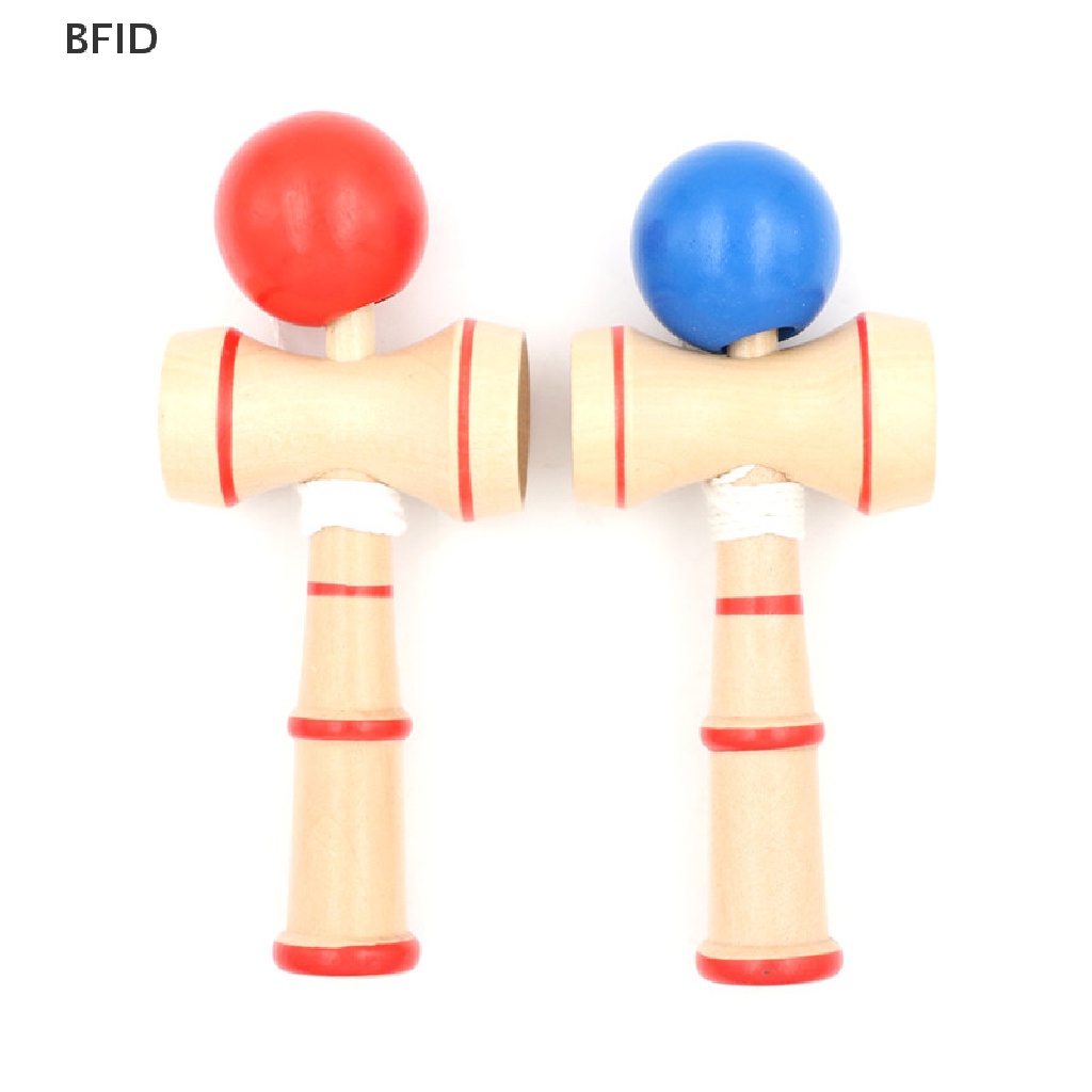 [BFID] Kid Kendama Ball Mainan Edukasi Keterampilan Kecakapan Keseimbangan Permainan Kayu Tradisional Jepang [ID]