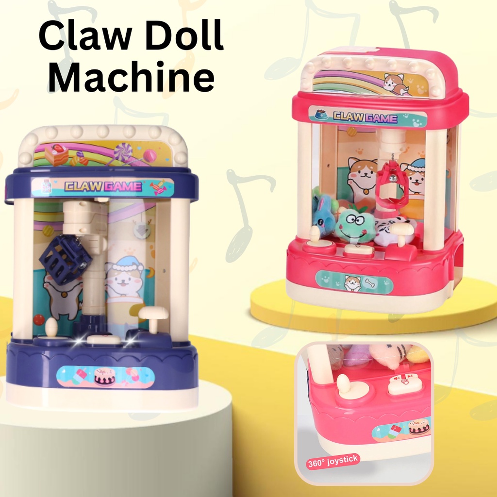 Mainan Anak Capit Boneka Claw Machine Besar Mainan Tangkap Boneka Permen Jumbo Doll Catcher Capit Bo